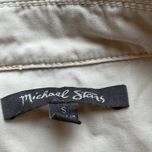 Michael Stars jacket Moto Trench Coat - Picture 3 of 13